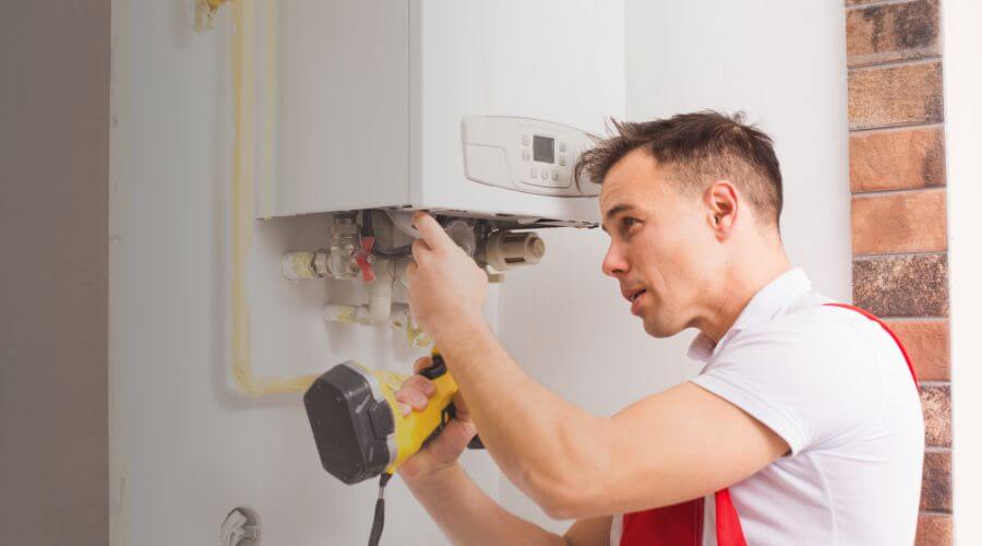 Local water heater installation in Morristown, MN